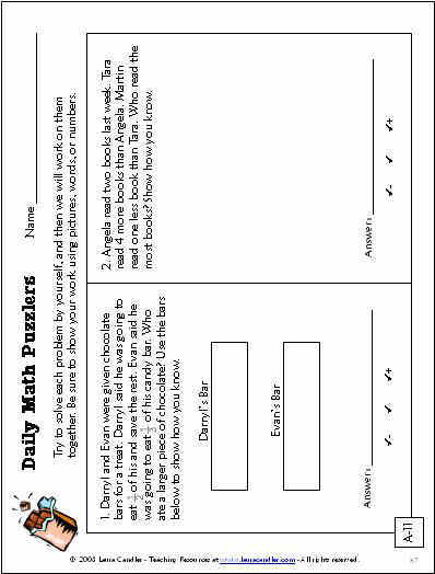 Daily Math Puzzler Program (International Versions)