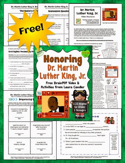 Honoring Dr. Martin Luther King, Jr. Freebie