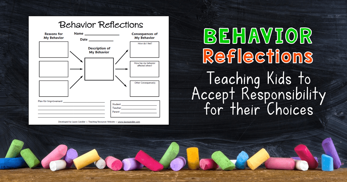 behavior writing assignments for students