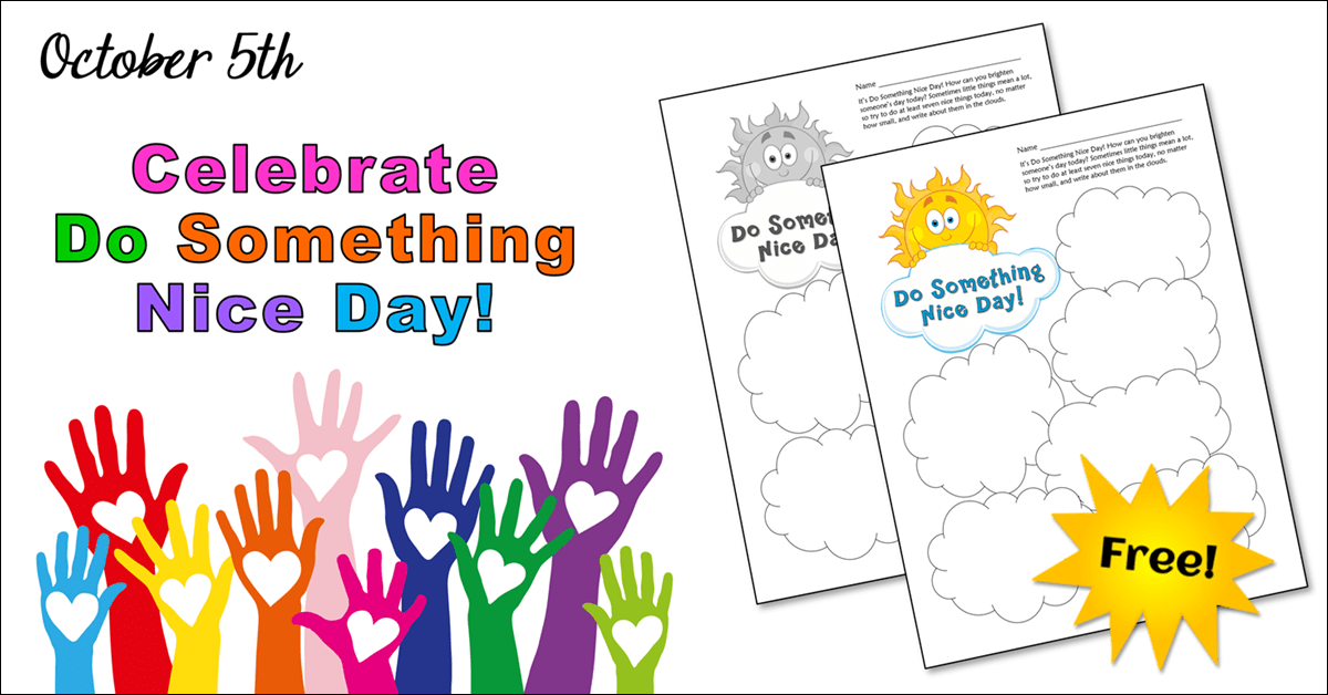 Celebrate Do Something Nice Day!