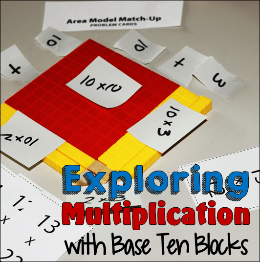 Using Base Ten Blocks To Multiply Two Digit Numbers Worksheet