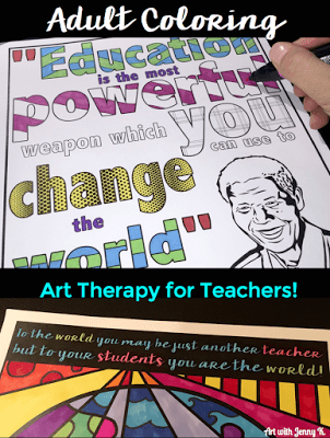 Adult Coloring – Art Therapy for Teachers!