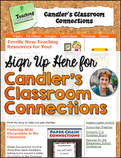 Sign up for Candler's Classroom Connections to gain access to a page with DOZENS of Laura Candler's best freebies!