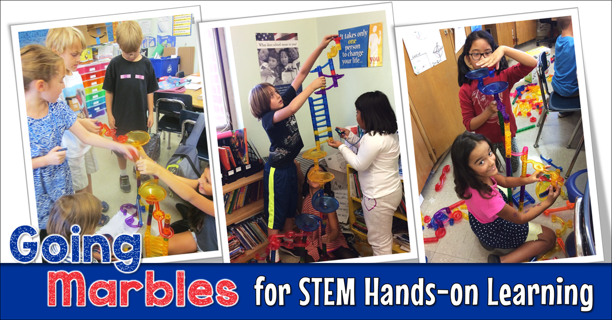 Going Marbles for STEM Hands-on Learning