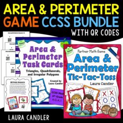 Area and Perimeter Game Bundle