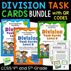 Division Task Cards Bundle