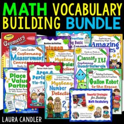 Math Vocabulary Building Bundle