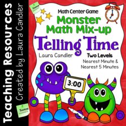 Telling Time Monster Mix Up Game