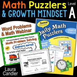 Word Problems Bundle (Level A)