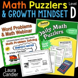 Word Problems Bundle (Level D)