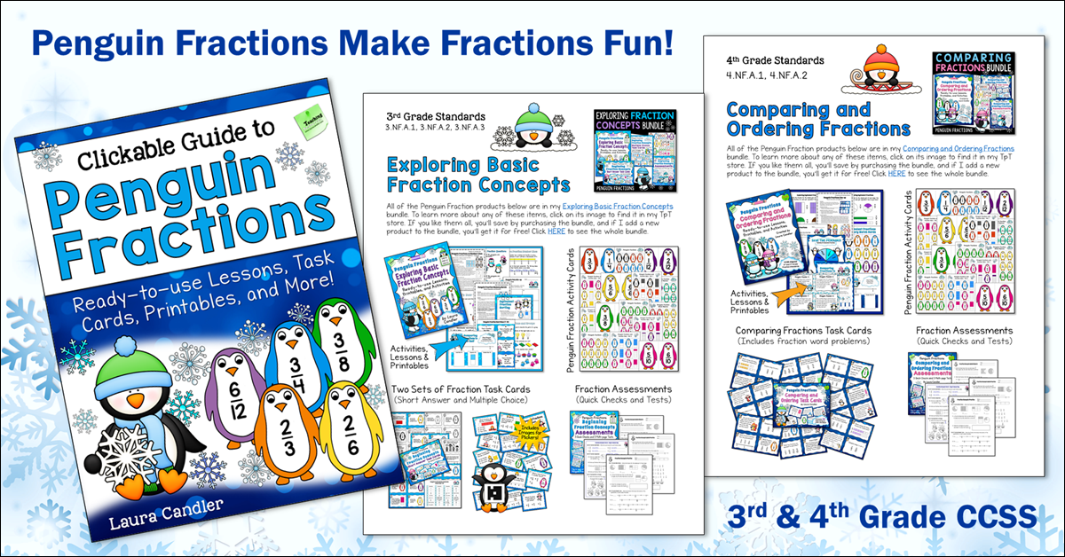 Penguin Fractions = Fraction Fun!
