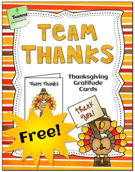 Team Thanksgiving Cards