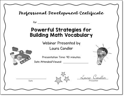 Poetry Webinar PD Certificate