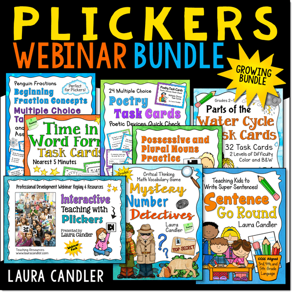 Plickers Webinar Bundle