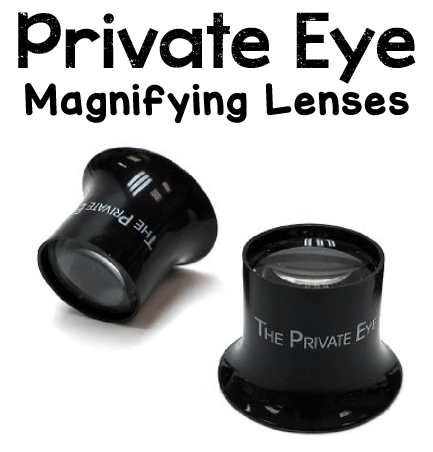 Private Eye Magnifying Lenses
