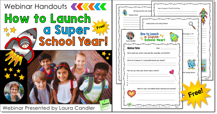 How to Launch a Super School Year Free Webinar Handouts