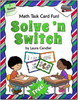 Solve 'n Switch Free Cooperative Learning Activity
