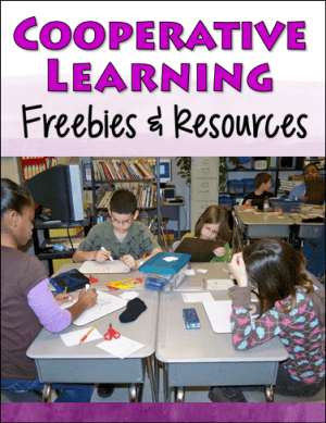 Cooperative Learning Freebies and Resources from Laura Candler