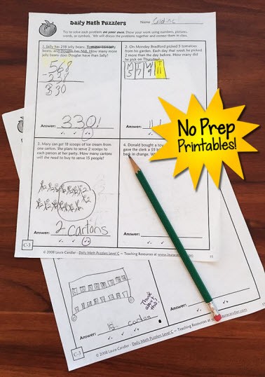 Math Problem Solving Bundle