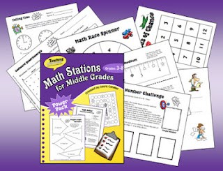 Math Stations for Middle Grades