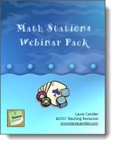 Math Stations Webinar Pack