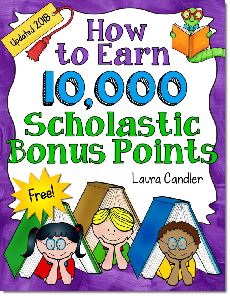 Scholastic Bonus Point Freebie 2018 Laura Candler