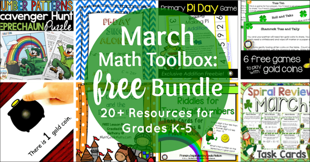 Free March Math Toolbox
