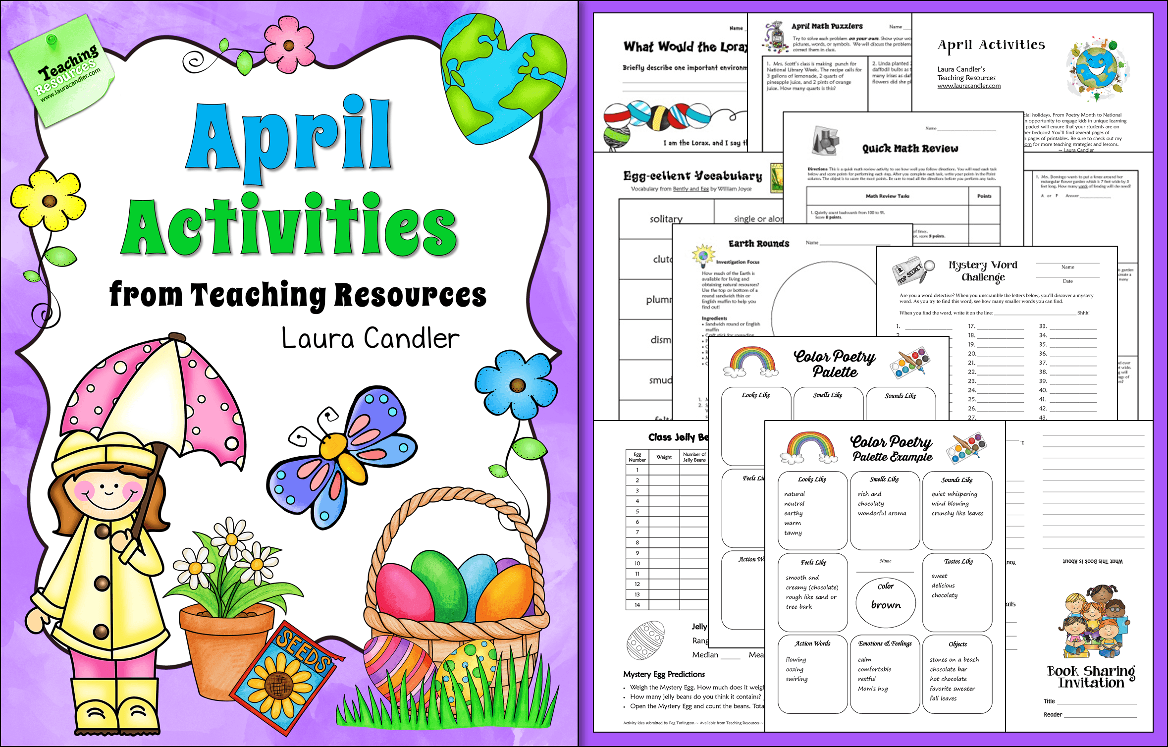 April Activities Mini Pack