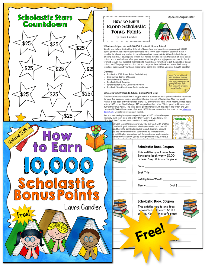 How to Earn 10,000 Scholastic Bonus Points (or More!)