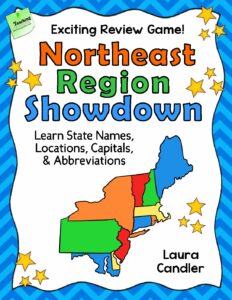 northeast region capitals