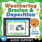 Weathering, Erosion, and Deposition Boom Cards is a set of self-checking digital task cards for reviewing three major processes that change the earth's surface.