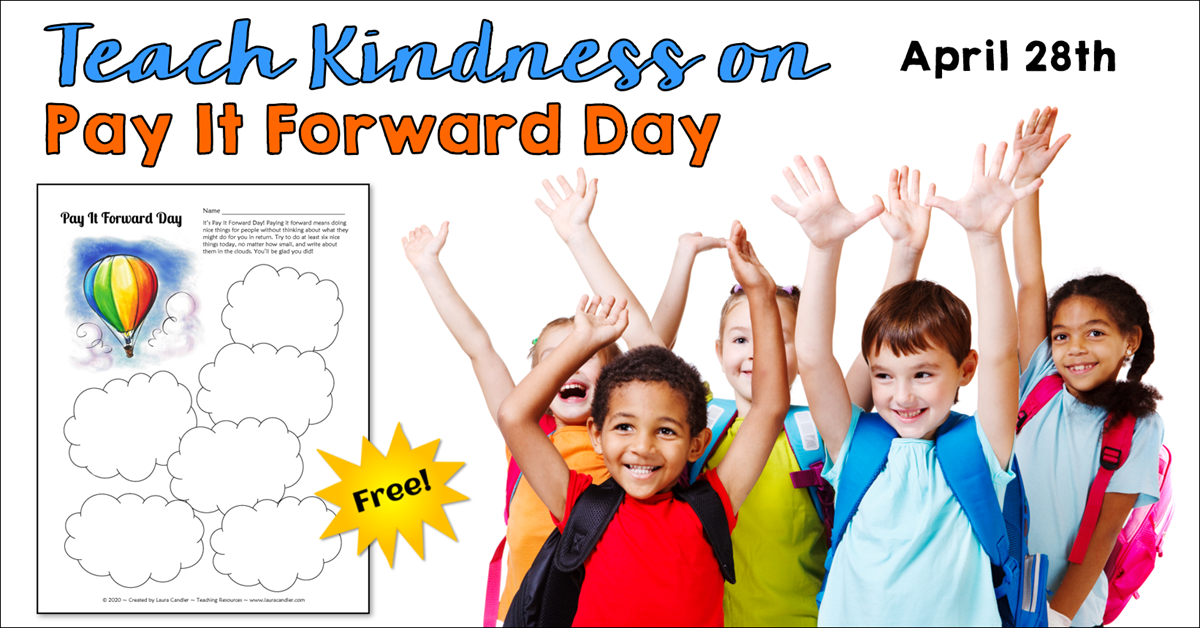 Teach Kindness on Pay It Forward Day