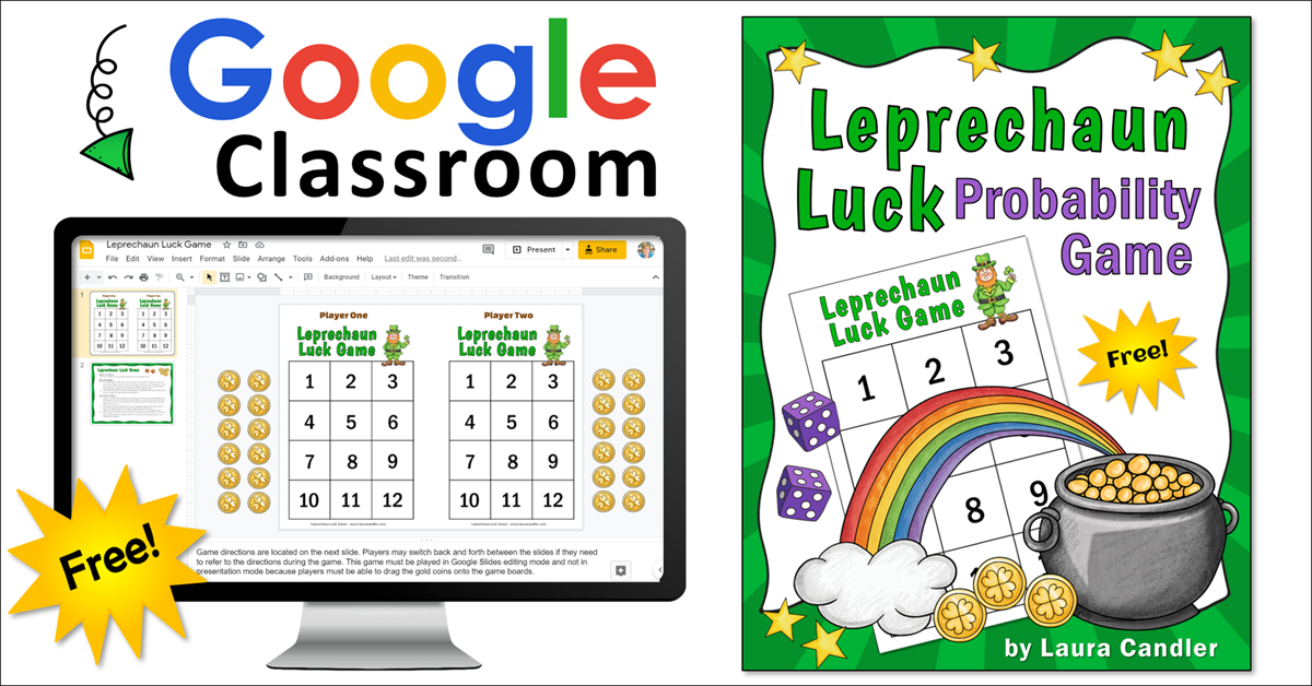 Leprechaun Luck Math Game Digital Challenge