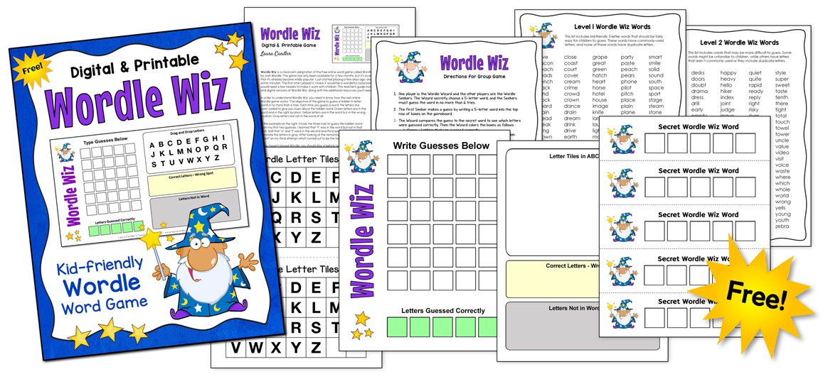 Click here to request this free Wordle Wiz game for the classroom!