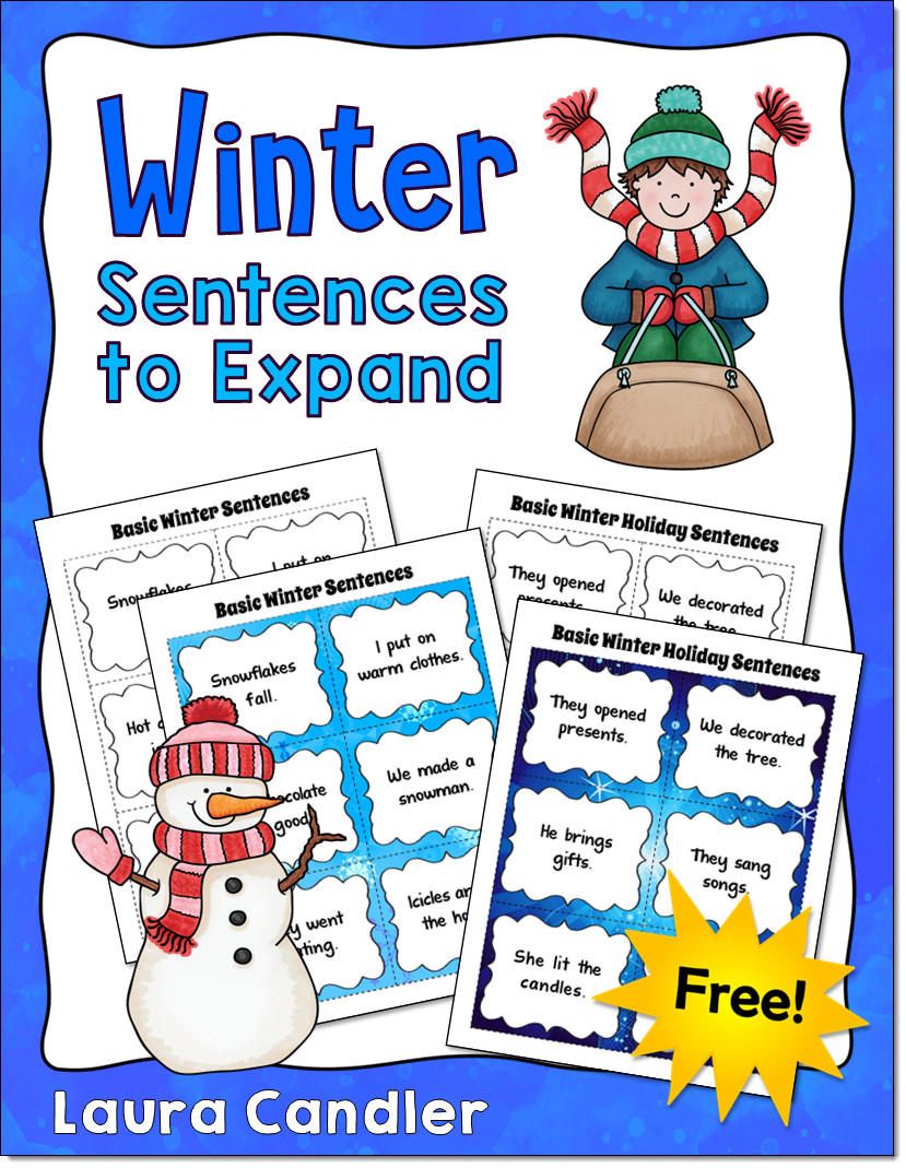 Winter Sentences Freebie