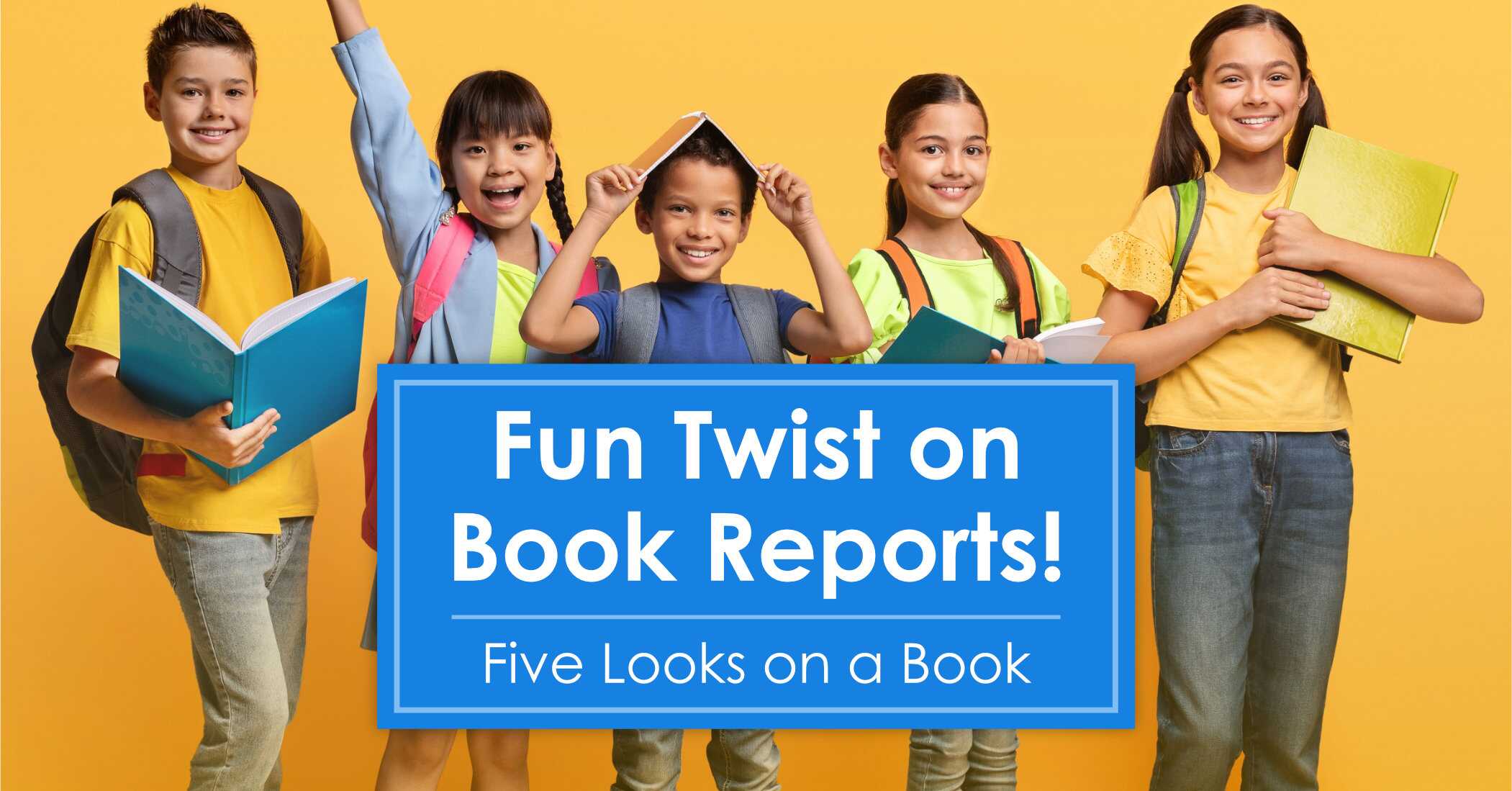 Five Looks on a Book is a simple and fun activity that offers a fun twist on the traditional book report. Students name five adjectives that describe their book and then write one supporting detail for each adjective. Freebie in the post!