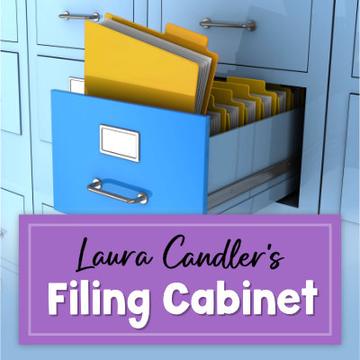 Laura Candler's Math File Cabinet includes free teaching resources and time-saving products for decimals, fractions, multiplication, problem solving, and more!