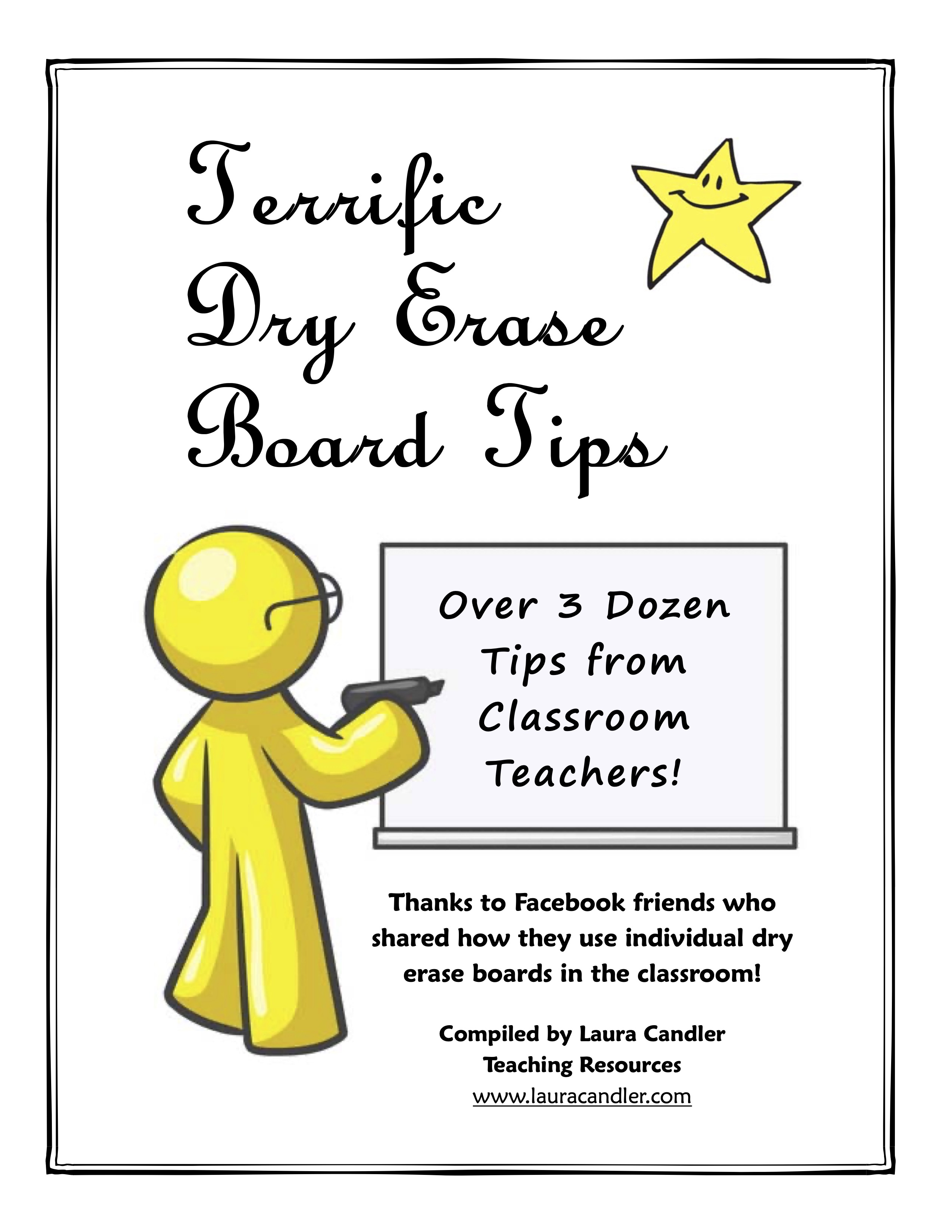 Terrific Dry Erase Board Tips