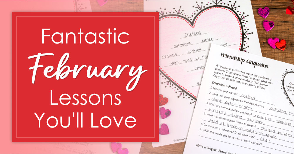 February is a great time to include seasonal activities in your lessons. Discover fun resources for Valentine's Day, Black History Month, and Friendship Month!