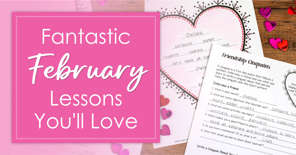 February is a great time to include seasonal activities in your lessons. Discover fun resources for Valentine's Day, Black History Month, and Friendship Month!