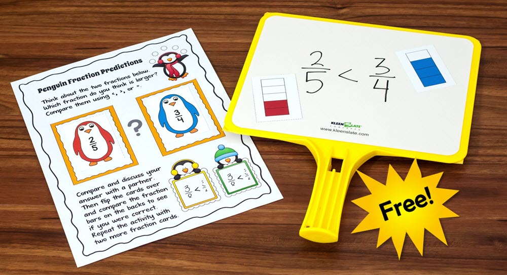 Free Penguin Fractions Predict and Compare Activity