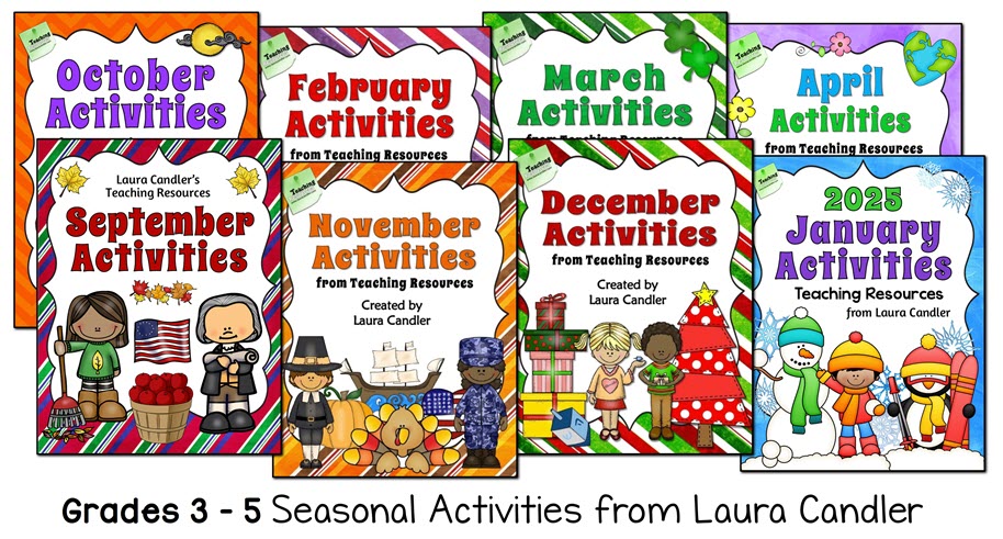 Save 40% with Laura Candler's Seasonal Activities Bundle!