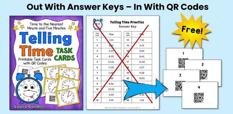 Out with Answer Keys – In with QR Codes!